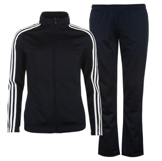 Ladies Black Tracksuit OMT0081