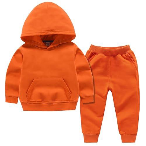 Kids Orange Tracksuit OMT0091