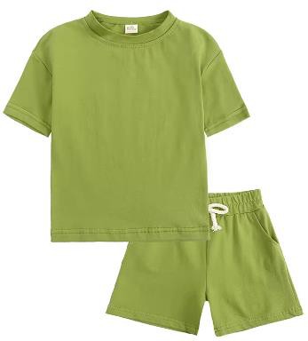 Kids Moss Green Hue Tracksuit OMT0094