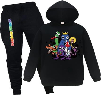 Kids Black Tracksuit OMT0097