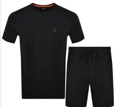 Men Black Summer Tracksuit OMT100