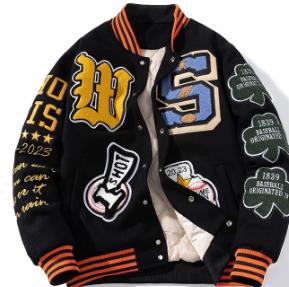 Black Versity Jacket OMT00124