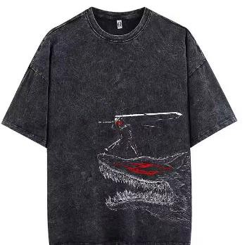 Black T-shirt OMT00143