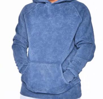 Men Dark Gray Pullover Hoodie OMT001