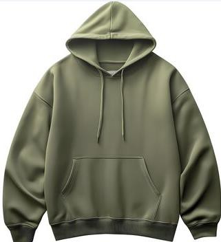 Unisex Olive Green Oversized Hoodie OMT0037