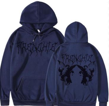 Catalog of OutFit Mart_page8_image3 Navy Blue American Style Hoodie OMT0064