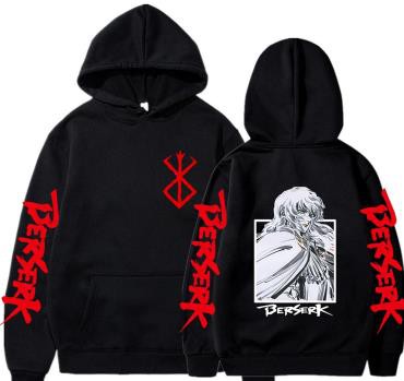 Black American Style Hoodie OMT0065