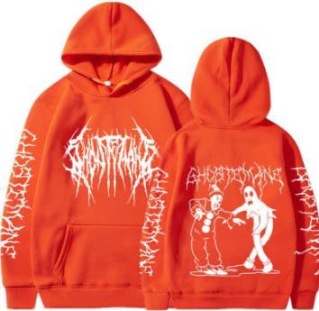 Orange American Style Hoodie OMT0070