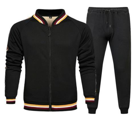 Men Black Tracksuit OMT0071