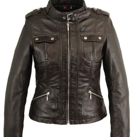 Leather Jacket  – Biker Style Jacket