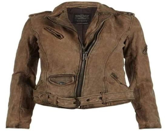 Leather Jacket  – Brown Vintage Style Jacket